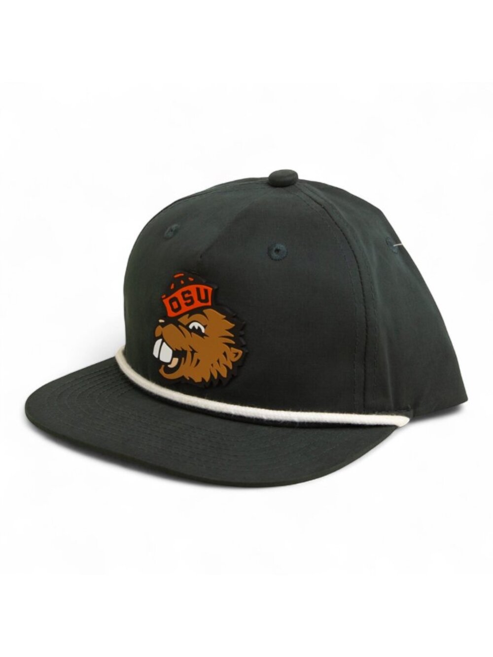 Oregon State Beavers Benny 3D Classic Rope Hat- Charcoal/ White